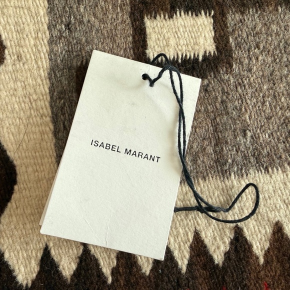 Isabel Marant Manteau Cybill Long Black Leather Coat Size 38 - Picture 3 of 13